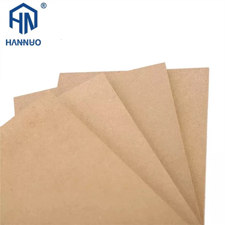 FSC Plain/Raw Mdf Materials Board 8mm 16mm 18mm From China Factory